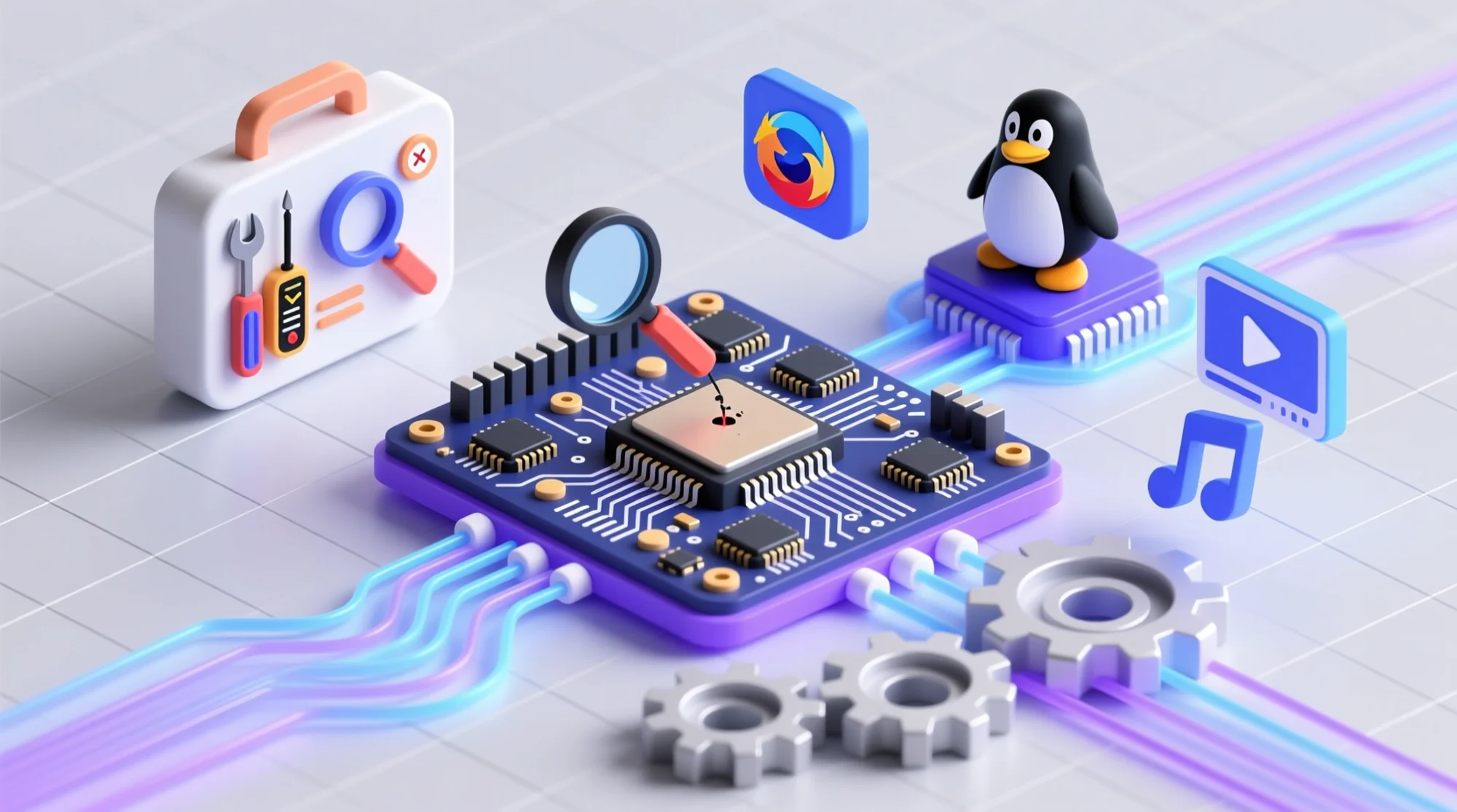 深入探讨 Linux 桌面系统的多媒体处理、中文输入法、音频视频架构和输入设备管理，解决常见多媒体问题